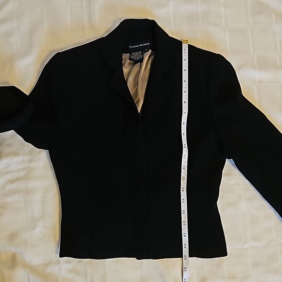 Tristan & Iseut Women's Cropped Blazer Blazer Size 2 - Picture 11 of 16